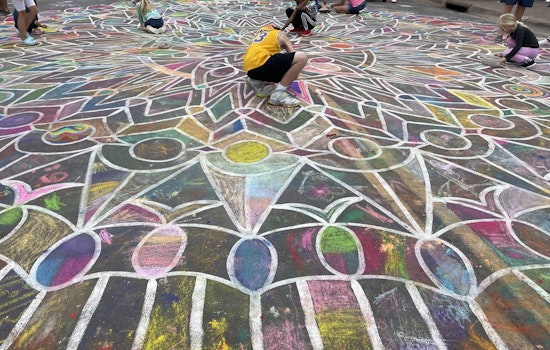 Main Street Transforms Into Colorful Canvas at Maple Grove's Chalkfest