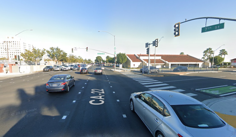 Male Bicyclist Fatally Struck in Collision on 7th Street in Long Beach, Police Investigate Incident