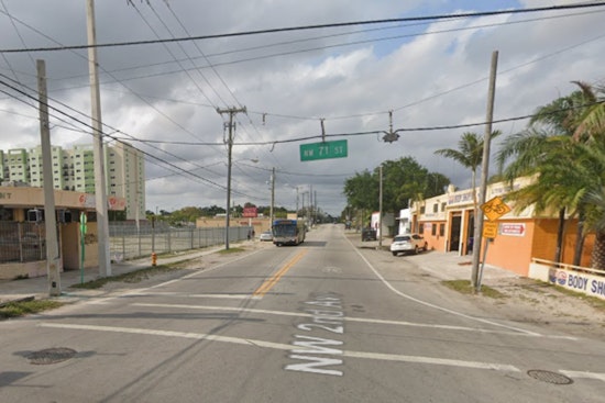 Man Hospitalized, Traffic Disrupted Following Collision with Miami-Dade Police Cruiser in Little Haiti