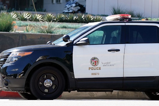 Man Takes to Bus Roof for Exercise Routine in Downtown Los Angeles Standoff