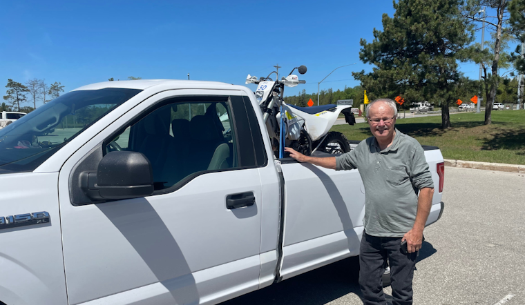 Man Who Made 25 Millionth Crossing on Mackinac Bridge Returns 50 Years Later