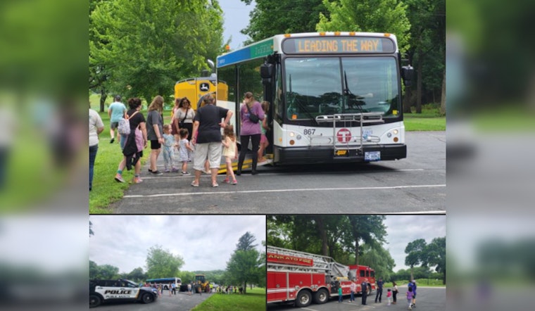 Mankato Residents Explore City Vehicles at "City on the Go" Event in Sibley Park