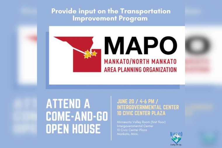 Mankato Residents Invited to Influence Transportation Plans at MNMAPO Open House