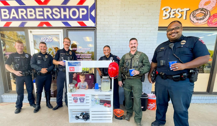 Mansfield's Young Philanthropist Hosts Lemonade Stand to Benefit Local Public Services
