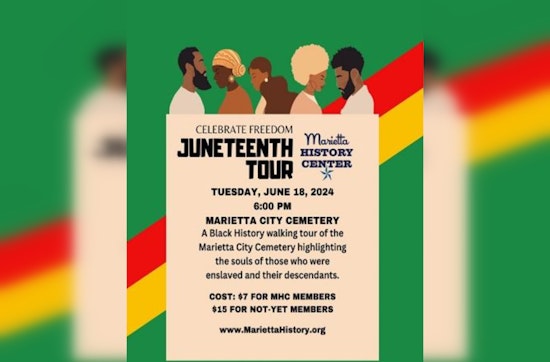 Marietta History Center Commemorates Juneteenth with Educational Cemetery Walking Tour
