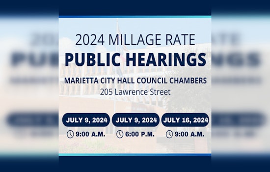 Marietta Maintains Tax Millage Rate for 23rd Year, Increased Property Values to Boost City Revenue
