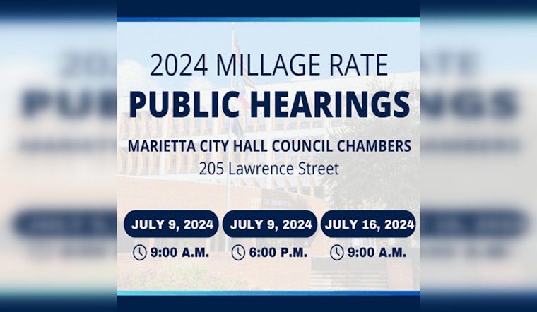 Marietta Maintains Tax Millage Rate for 23rd Year, Increased Property Values to Boost City Revenue