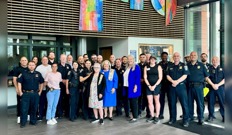 Massachusetts Daughters of the American Revolution Honor Boston Police with Commemorative 'Hero Baskets'