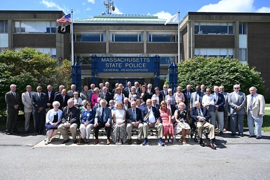 Massachusetts State Police Academy Marks 50 Years Since 58th Troop's Graduation, Honors Fallen Trooper George Hanna