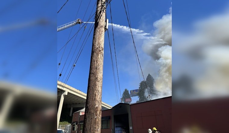 Massive Grease Fire Engulfs Noodle Factory in North Portland, Challenges Firefighters Amid Traffic Disruptions