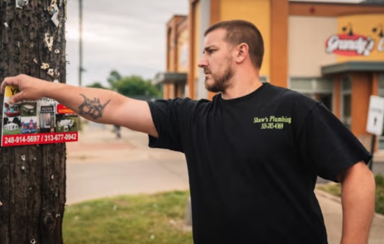 Melvindale Business Owner Begins Sign Removal as Poetic Justice for Detroit Ordinance Violations