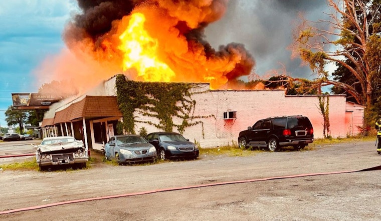 Memphis Strip Mall Engulfed in Flames, Arson Suspected by Investigators