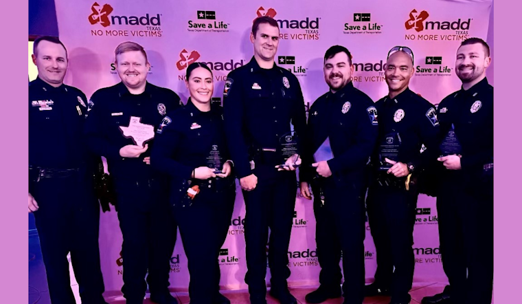 Mesquite Police Officers Lauded at MADD Luncheon, Officer Keith Receives Distinguished Enforcement Hero Award