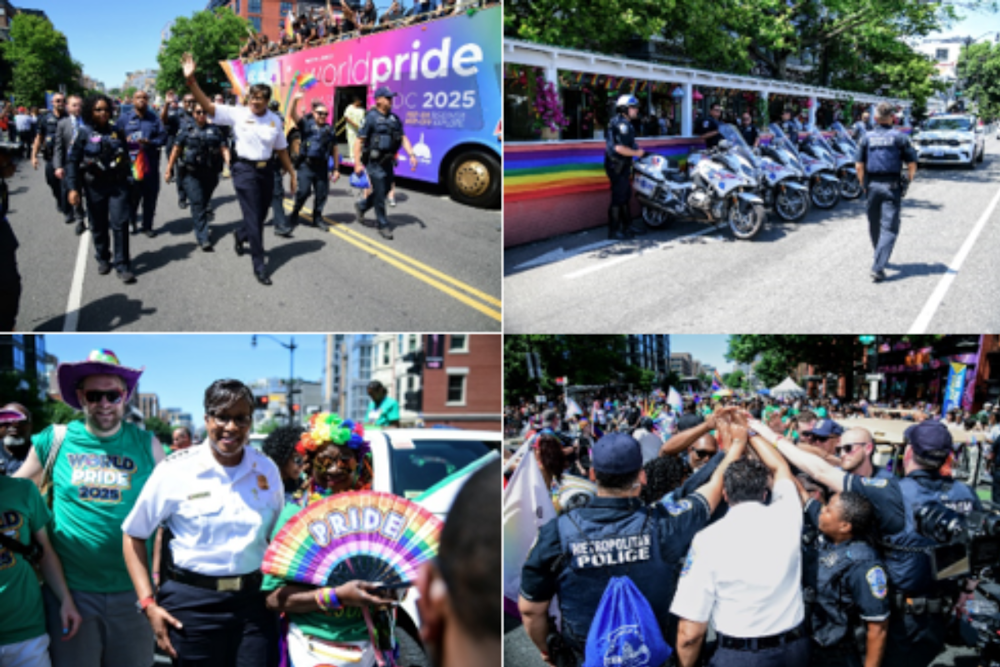 Metropolitan Police Chief Advocates for Diversity Marching at Capital Pride Parade in Full Uniform