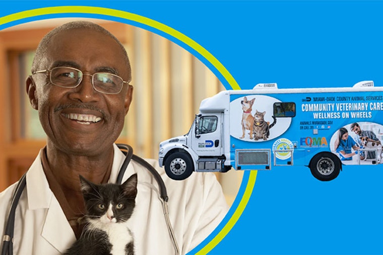 Miami-Dade Rolls Out Mobile Vet Clinic to Serve Pets in Underserved Communities