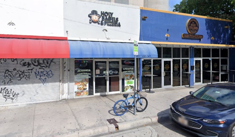 Miami Leaders and Community Rally to Erase Antisemitic Vandalism at Local Bagel Shop