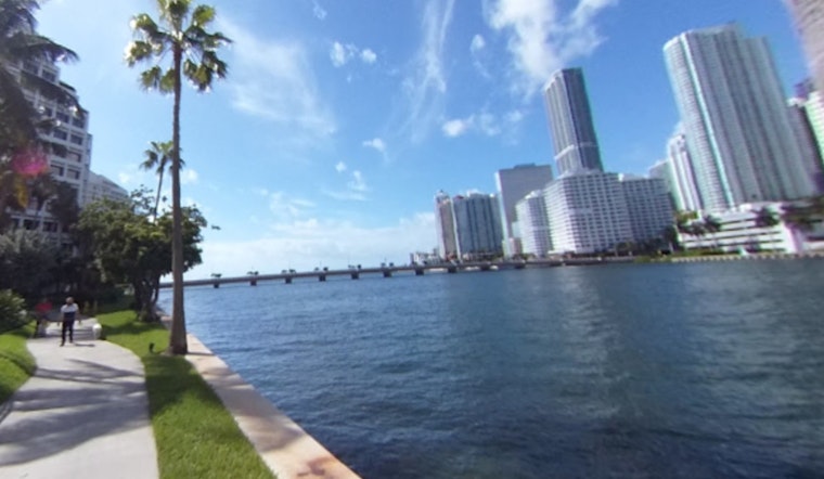 Miami Woman Braves Waters to Rescue Dog After Man Pushes Pet into Bay at Brickell Key