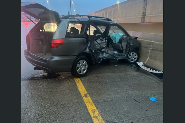 Michigan Trooper and Minivan Driver Injured in Early Morning Collision on US-131 in Grand Rapids