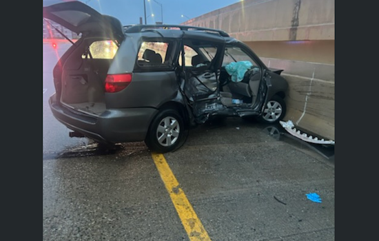 Michigan Trooper and Minivan Driver Injured in Early Morning Collision on US-131 in Grand Rapids