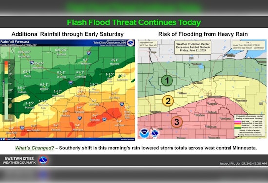 Minneapolis Braces for 100% Chance of Showers, Stormy Start to the Weekend