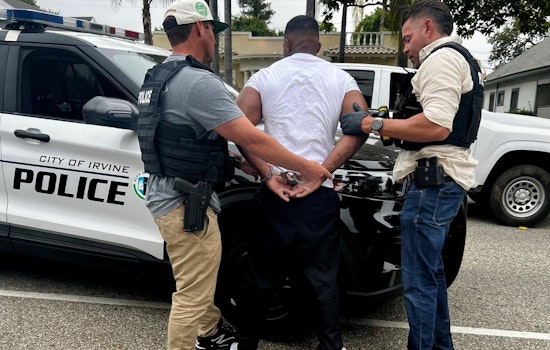Monrovia Man Arrested in Irvine, Accused of Burglaries While Posing as Food Delivery Driver
