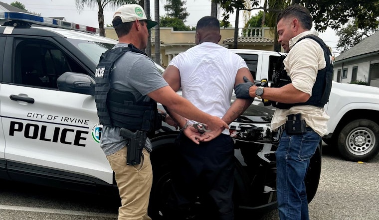 Monrovia Man Arrested in Irvine, Accused of Burglaries While Posing as Food Delivery Driver