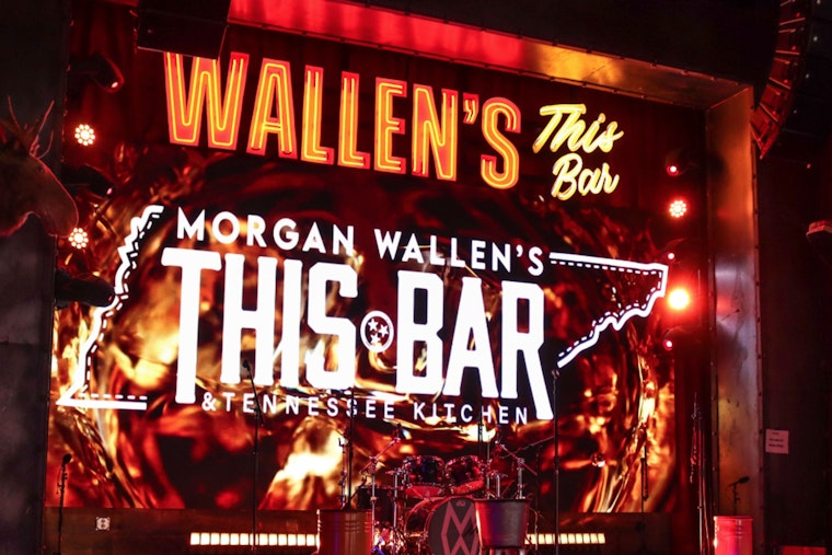 Morgan Wallen's "This Bar & Tennessee Knot" Opens Saturday Amidst CMA Fest in Nashville