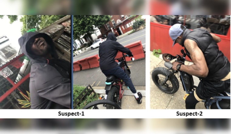MPD Seeks Public's Help to Identify Suspects in Northwest Washington Bike Theft