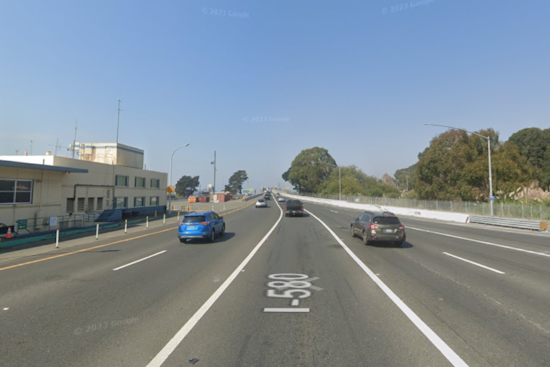 Multi-Vehicle Collision Temporarily Blocks Westbound I-580 Near Richmond-San Rafael Bridge