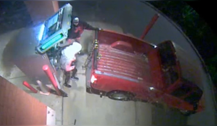 Murfreesboro Police Pursue Trio Suspected of ATM Heist Using Crowbar and Stolen Truck
