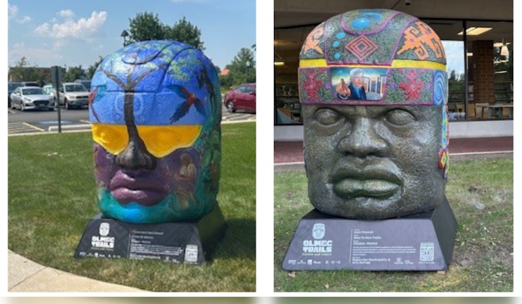 Naperville Celebrates Latin American Heritage with "Olmec Trails" Art Exhibit Featuring Colossal Head Sculptures