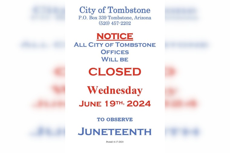 Nationwide City Offices to Close in Observance of Juneteenth Federal Holiday on June 19, 2024