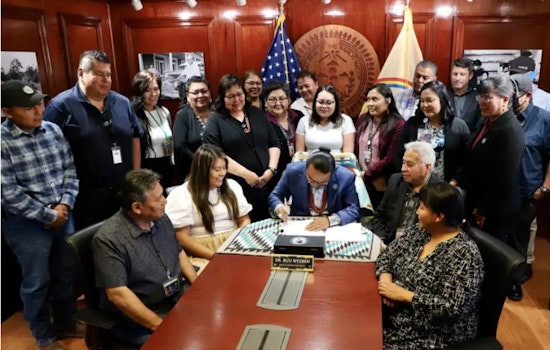 Navajo Nation President Buu Nygren Signs Monumental Legislation to Jump-Start Infrastructure with ARPA Funding