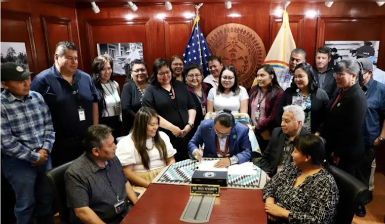 Navajo Nation President Buu Nygren Signs Monumental Legislation to Jump-Start Infrastructure with ARPA Funding
