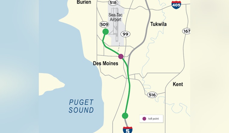Newly Expanded South 216th Street Bridge Opens to Traffic in SeaTac as Part of SR 509 Project