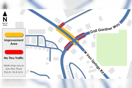 Nighttime Road Repairs Set to Begin on June 9 at Prescott's Busy Iron Springs Intersection