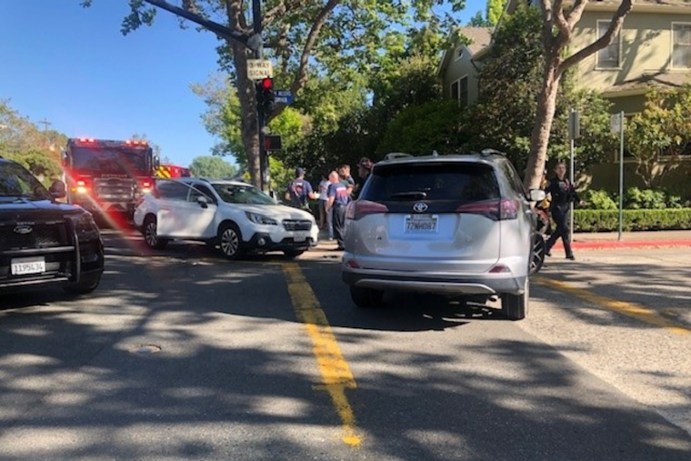 No Injuries Reported After DUI Suspect Runs Red Light in Piedmont Collision