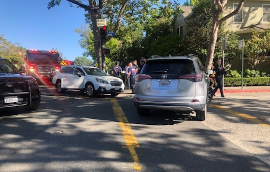 No Injuries Reported After DUI Suspect Runs Red Light in Piedmont Collision