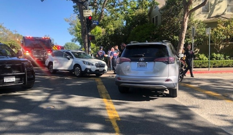 No Injuries Reported After DUI Suspect Runs Red Light in Piedmont Collision
