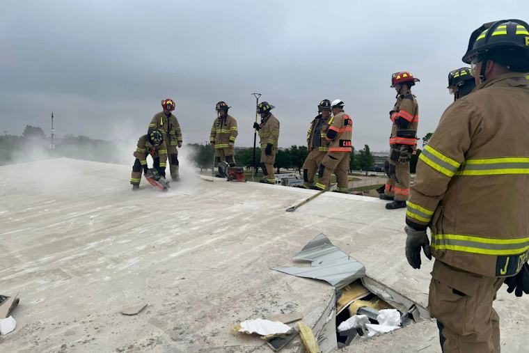 Northwest ISD's Pike Middle School Hosts Critical Training for Local Fire & Police Departments Ahead of Demolition