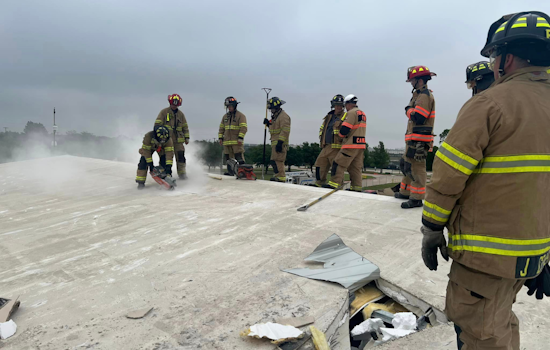 Northwest ISD's Pike Middle School Hosts Critical Training for Local Fire & Police Departments Ahead of Demolition
