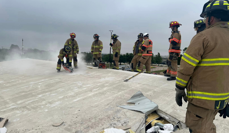 Northwest ISD's Pike Middle School Hosts Critical Training for Local Fire & Police Departments Ahead of Demolition