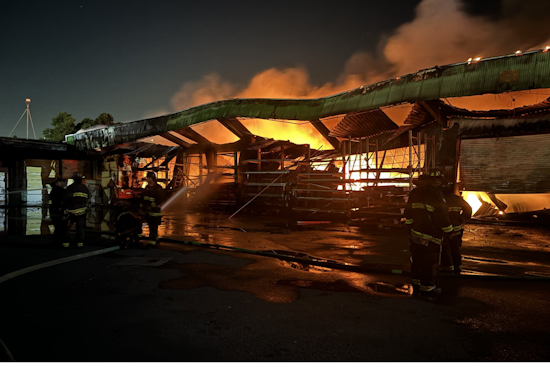 Oakland Firefighters Contain Three-Alarm Blaze at West Oakland Warehouse, Local Residents Advised to Keep Windows Closed
