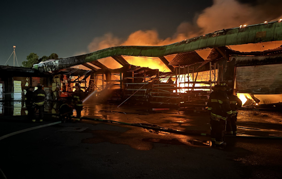 Oakland Firefighters Contain Three-Alarm Blaze at West Oakland Warehouse, Local Residents Advised to Keep Windows Closed
