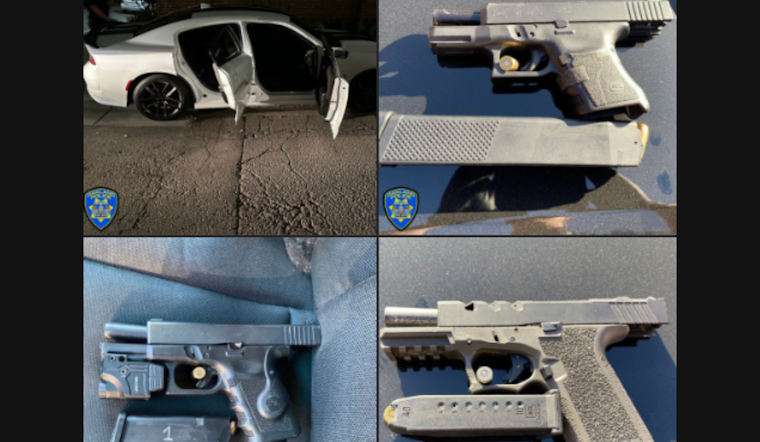 Oakland Police Apprehend Five, Seize Firearms in Sideshow Crackdown