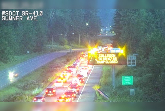 One Dead After Suspected DUI Crash Closes Sumner Ramp, Motorists Face Delays on SR-410