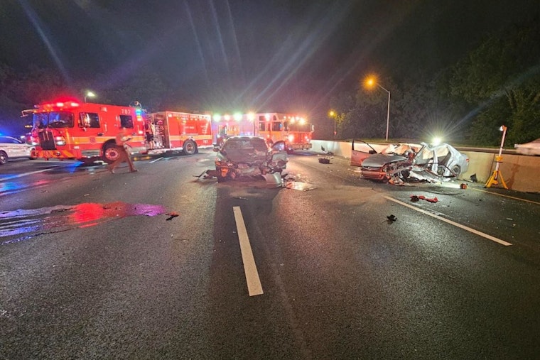 One Fatality, Several Injured in Early Morning Rollover Crash on Capital Beltway in Montgomery County