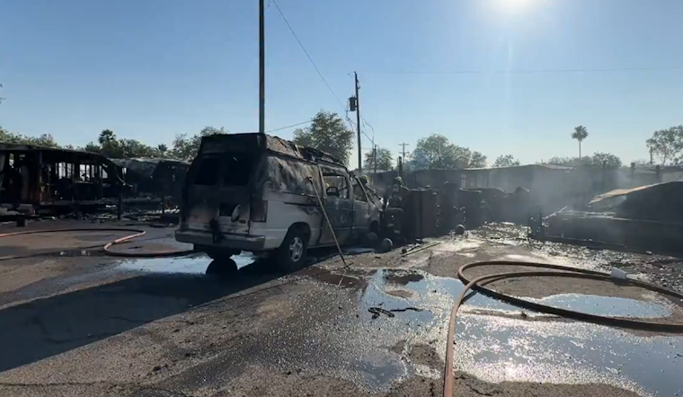 Over 50 Displaced as Fire Ravages Mobile Homes in West Phoenix, Hazmat Crews Respond to Broken Gas Lines