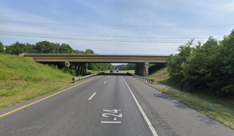 Overturned Car on I-24 East Disrupts Traffic in Clarksville, Commuters Advised to Use Alternate Routes