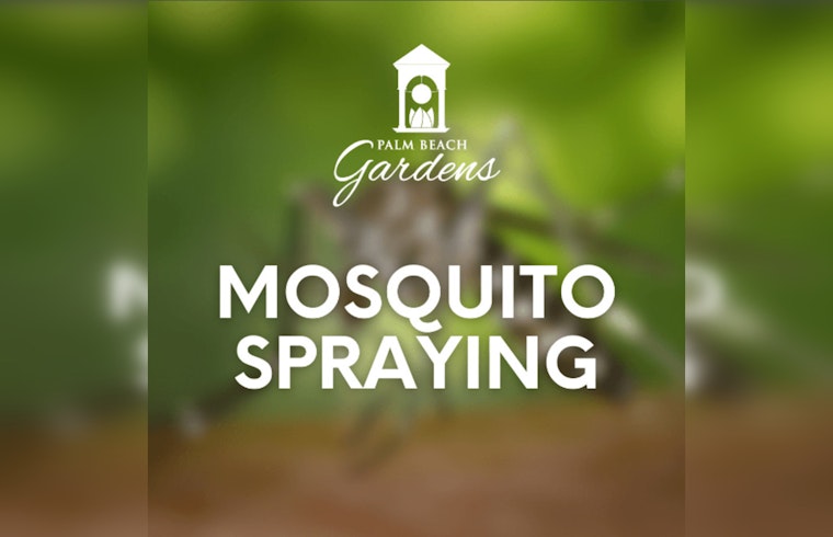 Palm Beach Gardens Gears Up for Mosquito Spraying Operations Next Week